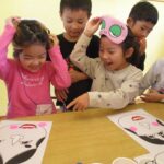 福笑いをしたよ　(３・４・５歳児)